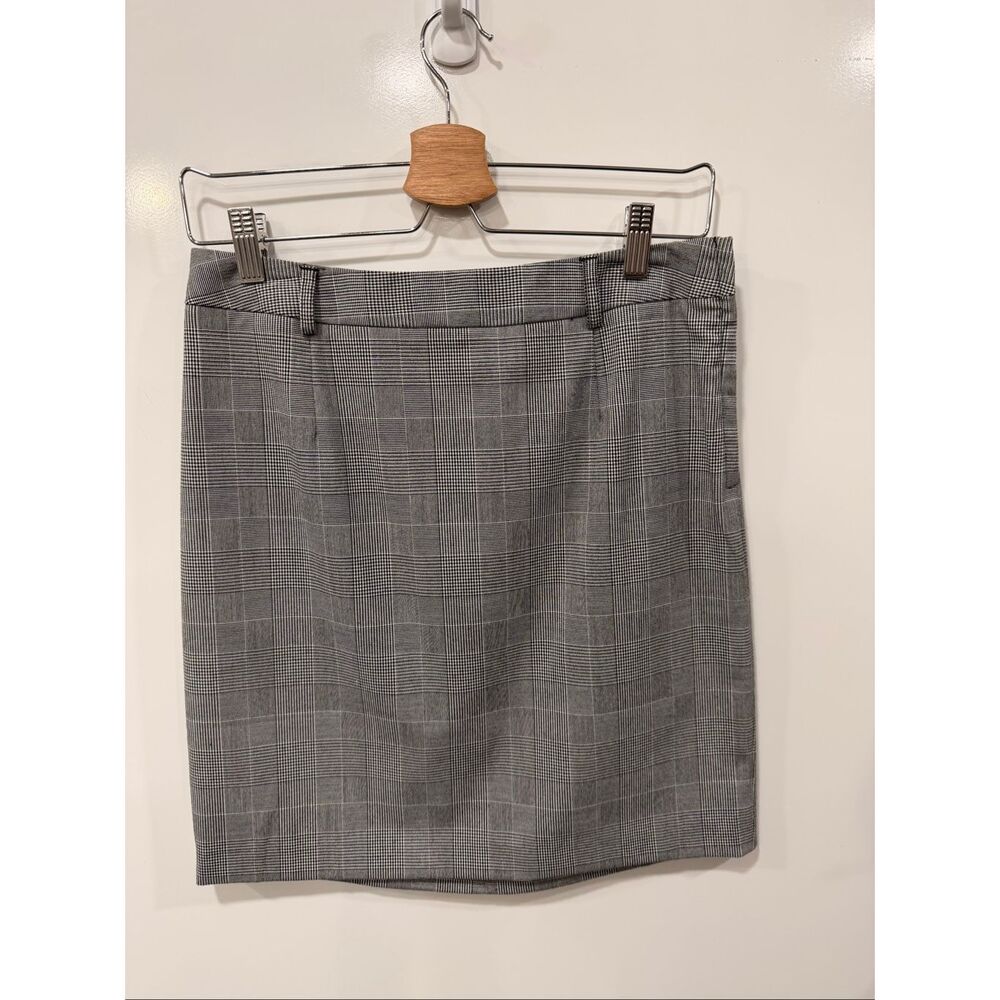Boutique Europa Vintage Glen Plaid Mini Skirt Size 6
